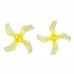 4 Pairs Gemfan 1636 1.6x3.6x4 40mm 1.5mm Hole 4-blade Propeller for 1103 1105 RC Drone FPV Racing Brushless Motor