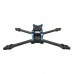 TTTRC EyeSky 220mm FPV Racing Frame Kit 6mm Arm Carbon Fiber Supports Caddx Turbo Camera for RC Drone