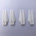 RC Drone Spare Parts Two Pairs CW&CCW White Propeller Blade for SJRC F11