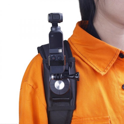 OSMO Pocket Accessories Gimbal Backpack Strap Fixed Mount Adapter For