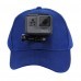 Canvas Baseball Cap Sun Hat W/ J-Hook Buckle Mount Screw for GoPro Hero 7 Hero 6 Session Hero 7 6 5 4 3+/SJcam