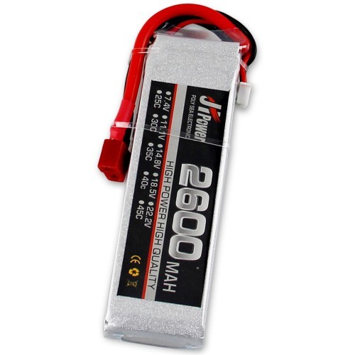 JH Lipo RC Car Battery 2600/7.4v 2s 25c T/TX60 Plug For 1/10 RC Car