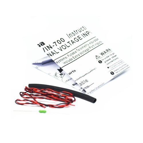 680mm DIY CARVIN700 External Voltage Cable Wire for Futaba R7008SB