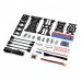 BlueX450 DIY 450 Frame Kit Glass Fiber & Aluminum Alloy w/ PDB Board & Battery Strap & Landing Gear 