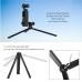Sunnylife OSMO Pocket Adatper Mount Gimbal Expansion Bracket with 14.8cm-66cm 6 Sections Extension Rod Stick and Tripod Accessories for DJI