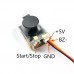 Happymodel DT-B90 90dBi Finder Buzzer Alarm 4.5-9V Input Built-in Battery with LED Light for RC Drone