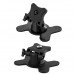 2pcs 7/9 Inch Monitor Bracket Mount Displayer Holder LCD Bracket Fixed Base For RC Drone
