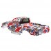 New Shell HG P407 1/10 2.4G 4WD Remote Control Car for TOYATO Metal 4X4 Pickup Truck RTR Crawler