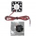 40mmx40mmx10mm DC 12V 0.08A DIY Brushless Cooling Cooler Anti-fog Fan JST-XH 2.5mm 2P Wire for RepRap i3 DIY 3D Printer FPV Goggles Transmitter