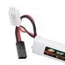 XF POWER 7.4V 1300mAh 25C 2S Lipo Battery Small Tamiya Plug 