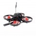 HBFPV XF40-GT 77mm 2-3S Whoop FPV Racing Drone F4 FC OSD 12A Blheli_S ESC EOS2 Cam 200mW VTX
