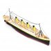 NQD 757 1/325 2.4G 80cm Simulation Titanic RC Boat Electric Ship Model with Light RTR Toys