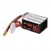 URUAV 22.2V 650mAh 100C 6S Lipo Battery XT30 Plug for RC Racing Drone