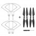 Quick Release Propeller Blade Props Guard Protection Cover for Hubsan Zino H117S RC Drone Drone