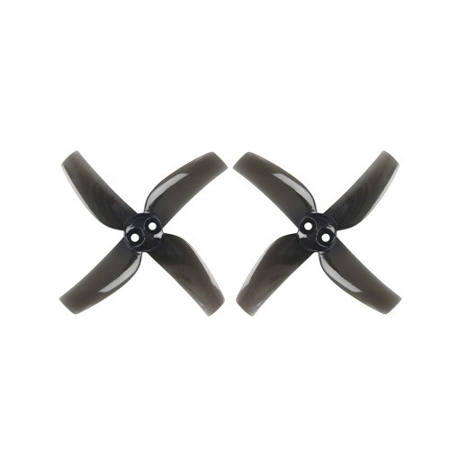 LDARC 51mm-4blades Racer Propeller 1.5mm Hole Diam Clear Black With M2 ...