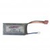 Xinlehong 9125 RC Car Lipo Battery 7.4v 1600mah 13.3*3.3*1.5cm T Plug