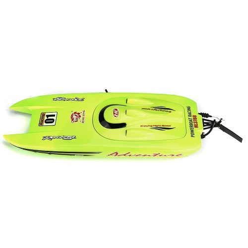 Heng Long 3788 with 2 Batteries 53cm 2.4G 30km/h Electric RC Boat Water ...