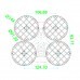 HSKRC 3 Inch 149mm Wheelbase 3mm Arm Frame Kit with Full Protect Duct For RC Drone FPV Racing