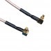 1 Piece 2.4GHz / 5.8GHz Dual Frequency 4dBi High Gain Built-in FPCB FPV Omnidirectional Antenna With MMCX Connector For RC Drone