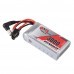 Gaoneng GNB 7.4V 3000mAh 5C 2S DC5.5/XT60U-F Plug Lipo Battery For FPV Goggles