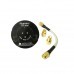 Realacc RHCP Pogoda Antenna + TFP-Mini Triple Feed Patch Dia. 45mm Antenna 5.8G 5dBi 8dBi Omni Directional Omni FPV Antenna SMA/RP-SMA For FPV RC Drone