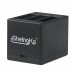 SheIngKa FLW205 3-Channel Battery Charger 5V 2.1A For Gopro Hero 5 / 6 / 7 / 8 Black FPV Camera