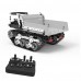 SWRC 007 934PCS 2.4G 10CH Stainless Steel DIY Remote Control Car Dump Truck Construction Model Vehicles
