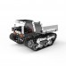 SWRC 007 934PCS 2.4G 10CH Stainless Steel DIY Remote Control Car Dump Truck Construction Model Vehicles