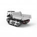 SWRC 007 934PCS 2.4G 10CH Stainless Steel DIY Remote Control Car Dump Truck Construction Model Vehicles