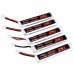 URUAV 3.8V 300mAh 70C/140C 1S Lipo Battery PH2.0 Plug for Eachine TRASHCAN Snapper6 7 Mobula7