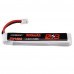 URUAV 3.8V 300mAh 70C/140C 1S Lipo Battery PH2.0 Plug for Eachine TRASHCAN Snapper6 7 Mobula7