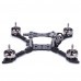 Flywoo Vampire 2 210mm Wheelbase 5mm Arm 3K Carbon Fiber Freestyle Frame Kit for RC Drone FPV Racing