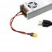 ToolkitRC & URUAV M600 150W 10A DC MINI Smart LCD 1-6S Lipo Battery Charger Discharger Carbon Fiber with LANTIAN 24V 16.6A Power Supply