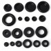 125Pcs O-rings Rubber Band Sealing Guard Protection Ring 7/9/12/16/20/22/25mm with Storage Box for RC Model 