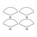 4726F Carbon Fiber Foldable Propeller Blade Set with Props Guard Protection Cover for DJI Mavic Mini RC Drone
