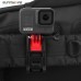 Sunnylife Universal Sports Camera Backpack Clamp Adjustable Clips for GoPro 8 / DJI Osmo Action / Osmo Pocket