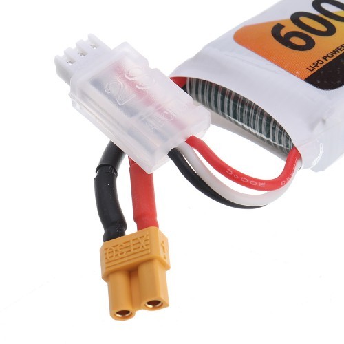 2PZ Batteria Aereo RC Grande Capacità 7.4v 600mah per Spina WLtoys XK 2PZ Batteria Aereo RC Grande Capacità 7.4v 600mah per Spina WLtoys XK