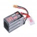 2Pcs URUAV 22.2V 850mAh 80C/160C 6S Lipo Battery XT30 Plug for FPV Racing Drone