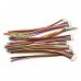 10Pcs DIY Micro Mini 1.25mm 2PIN/3PIN/4PIN/5PIN Single/Double JST Connector Terminal Plug Cable Wire 30CM for RC Model Battery