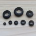 200PCS Boxed Rubber Wire Ring Harness Grommets Seal Gasket Ring 