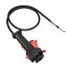 Drillpro 26mm Lawn Mower Parts Switch Trimmer Brush Cutter Handle Switch Throttle Trigger Cable Brush Cutter Part