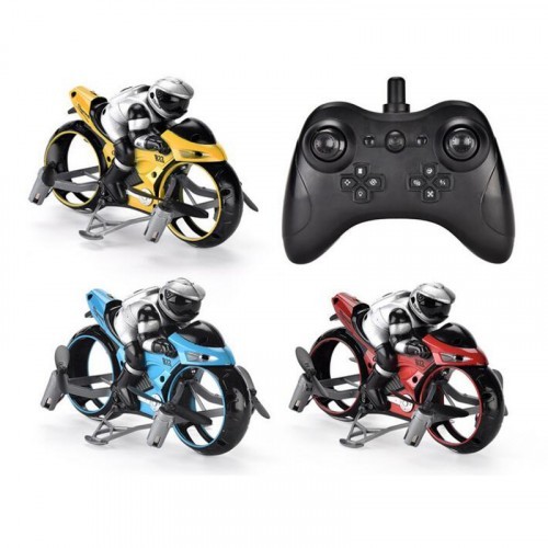 R22 Flying Motorcycle 2In1 Land/Air Mode Racing Motorbike 2.4G RC