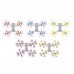 SUNNYLIFE 7238F Quick-release Low Noise Foldable Colorful Propeller Props Blade Set 4Pcs for DJI Mavic Air 2 RC Drone