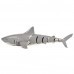 T11B 2.4G 4CH Electric RC Boat Simulation Shark Animal RTR Model Toys Grey Color