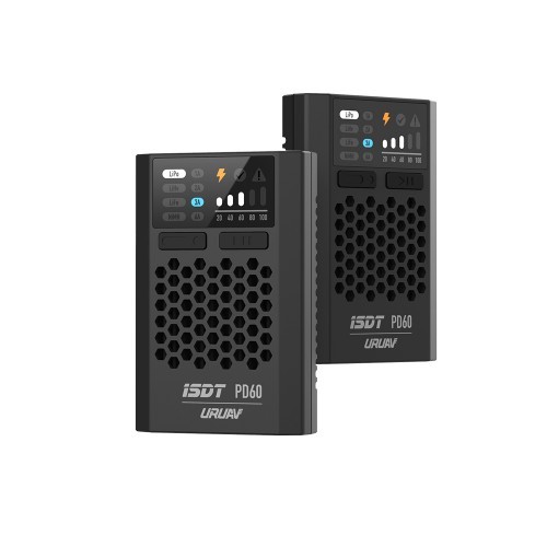 Chargeur ISDT PD60 60W - Pour Batteries LiPo/LiFe/LiHv 1-4S - USB-C QC/PD - Compact Et Puissant
