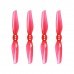 10 Pairs iFlight Nazgul T3020 3020 3X2 3 Inch 2-Blade Durable Propeller CW & CCW Transparent Red for Toothpick RC Drone FPV Racing