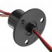 SENRING 360 Degree Rotating Non-high Speed Conductive Slip Ring 12.5mm Outer Diameter 4 Wires For FPV Camera