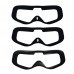 10 Packs URUAV Fatshark FPV Goggles Faceplate Lycra Fabric Sponge Pad Replacement for Fat Shark HDO2