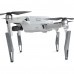 Rcgeek Spring Shock Absorber Extended Landing Gear Skid Heighten Increase 95mm Leg Support for DJI Mavic Air 2 RC Drone