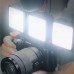 VIJIM V-Light Mini Portable LED Soft Light Fill Light Bulit-in 2000mAh LiPo Battery For Camera Vlog